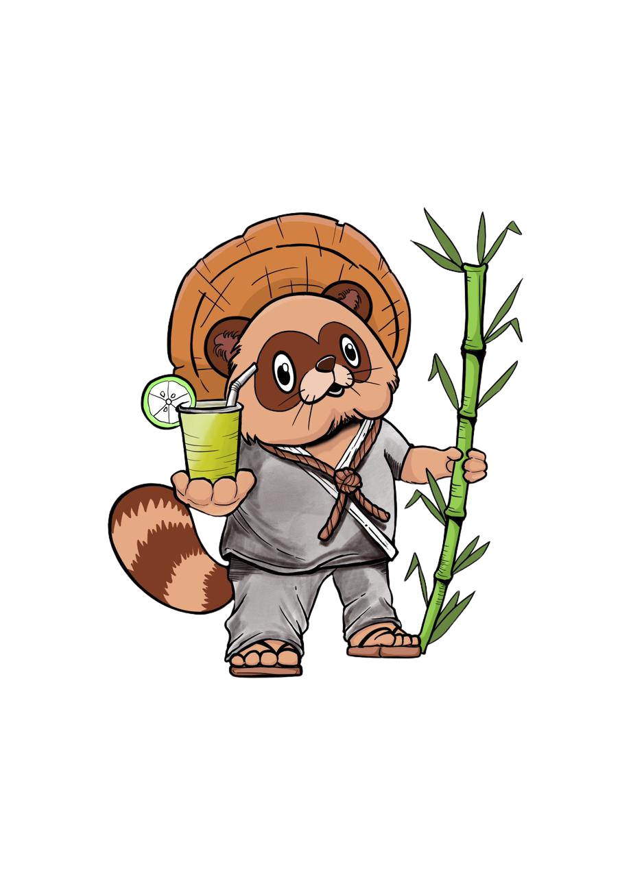 Mascote da Tanuki's